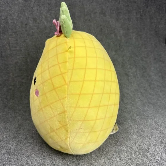 Squishmallow Fruit Lulu the Yellow Pineapple 16" Inches Plush Doll Kelly Toy - Picture 2 of 6